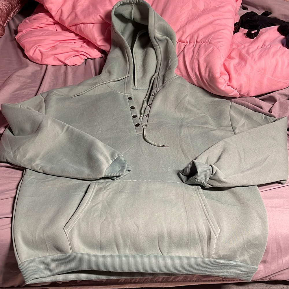 Brand new hoodie size XL too big for my mom when she ordered it